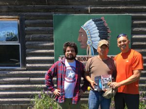 Josiah Keeshig (office),  Nathan Keeshig (Park Superintendent), Harry Hoediono