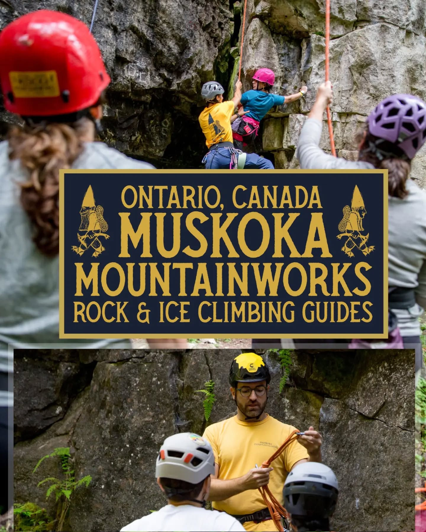 If you've never climbed outside before, but want to, @muskokamountainworks is offering some amazing clinics at this year's Beaver Valley Climbing Festival! 

Courses range from a general introduction to outdoor climbing, to learning advanced techniques for trad anchors!  Maybe you want to learn in a women-only environment, or maybe you just need a skills refresher after a hiatus?  Whatever your needs, Muskoka Mountain works has you covered -- and #bvcf2026 attendees get a 25% discount off course offerings! 

BVCF tickets are available at the 🔗 link in our bio. A full list of clinics available is also available!  Clinics can be reserved with the guiding company itself.