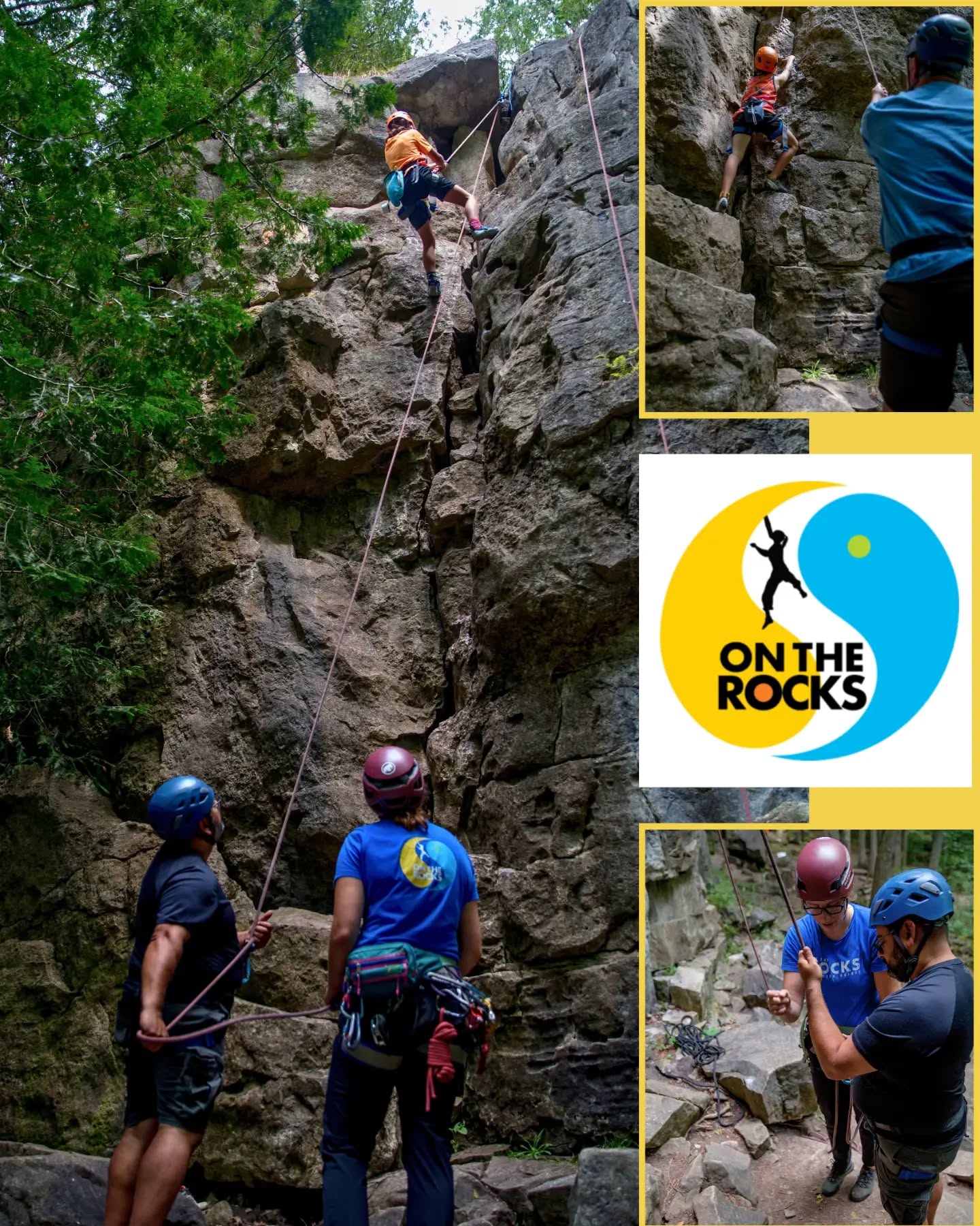 Looking to improve your outdoor climbing skills game? @ontherocksclimbing has the perfect clinics for you! 

Whether you want an intro to outdoor climbing for complete beginners, or to learn how to build your own anchor or perform a self-rescue, On the Rocks Climbing has some fantastic deals for courses during the #bvcf2026 weekend. You can even sign up for a half-day intro clinic if you aren't sure you need a full day! 

Clinic deals are only valid with a Beaver Valley Climbing Festival ticket, so make sure you get yours today!  You can read all about the various clinic offerings at the 🔗 Link in our bio. 

Clinic registration may be done directly with the guiding company.
