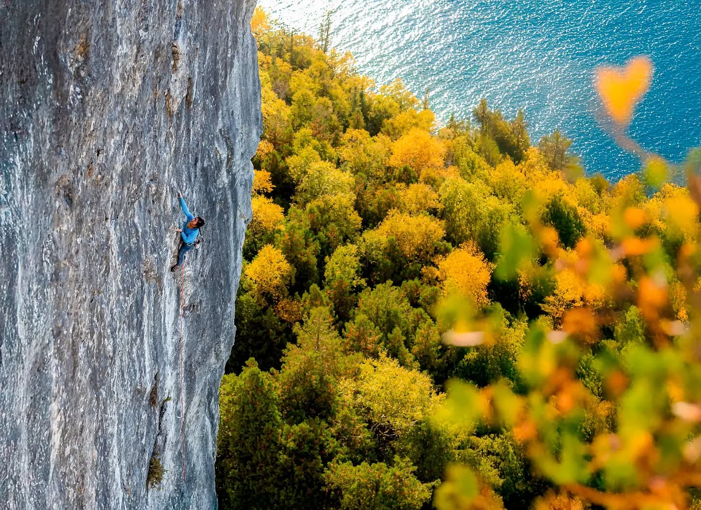 Were you too busy spending time with family and friends (or climbing) to get your photos submitted this past weekend? No worries, we're giving you a few more days since we were too busy with loved ones as well.

We're extending the deadline for submissions to the 2027 Ontario Crags Calendar through end of day Friday, October 16.  Get yours in now!

This photo of @littleclimber taken by @meganmakus is gracing the wall of many climbers right now, as the 2026 October photo.  Maybe yours will be up for October next year?